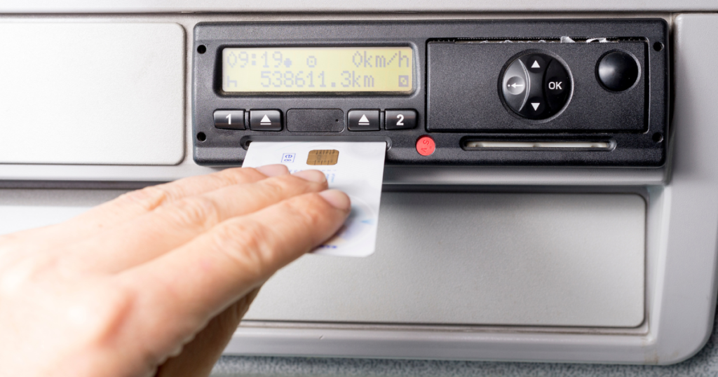 Tachograph card